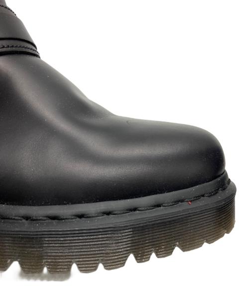 Dr.Martens（ドクターマーチン）Dr.Martens (ドクターマーチン) ANISTONE HARNESS BOOTS ブラック サイズ:US8の古着・服飾アイテム