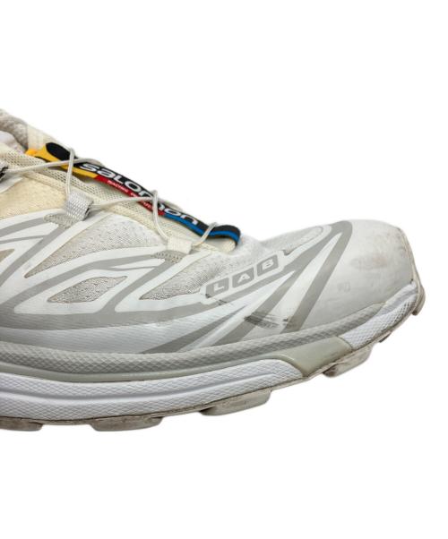 SALOMON（サロモン）SALOMON (サロモン) XT-6ローカットスニーカー ホワイト サイズ:US10の古着・服飾アイテム