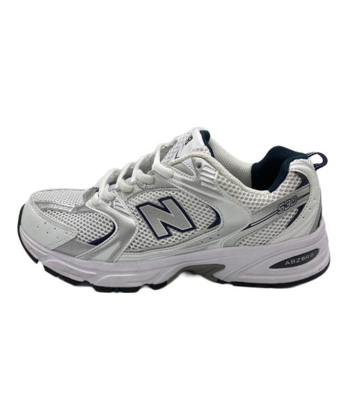 NEW BALANCE（ニューバランス）NEW BALANCE (ニューバランス) ローカットスニーカー ホワイト サイズ:US8の古着・服飾アイテム