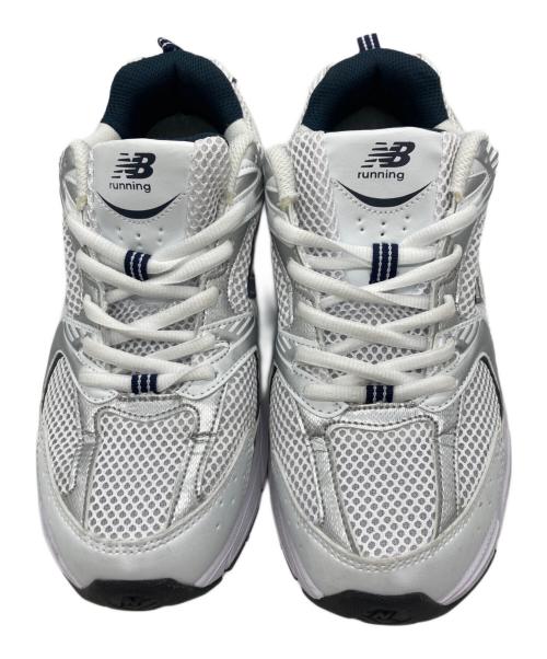 NEW BALANCE（ニューバランス）NEW BALANCE (ニューバランス) ローカットスニーカー ホワイト サイズ:US8の古着・服飾アイテム