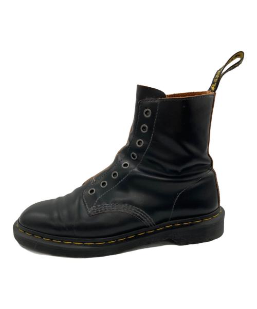 Dr.Martens（ドクターマーチン）Dr.Martens (ドクターマーチン) サイドジップブーツ ブラック サイズ:UK7の古着・服飾アイテム