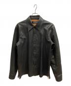 OUR LEGACYアワーレガシー）の古着「WELDING SHIRT」｜ブラック