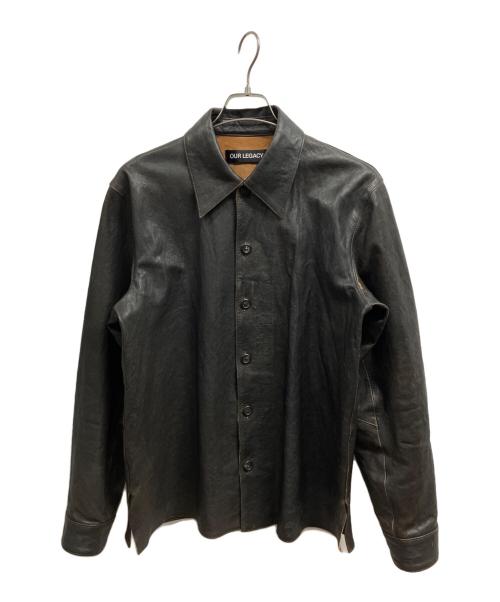 OUR LEGACY（アワーレガシー）OUR LEGACY (アワーレガシー) WELDING SHIRT ブラック サイズ:46の古着・服飾アイテム