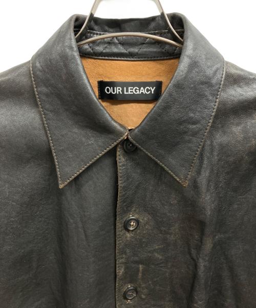 OUR LEGACY（アワーレガシー）OUR LEGACY (アワーレガシー) WELDING SHIRT ブラック サイズ:46の古着・服飾アイテム