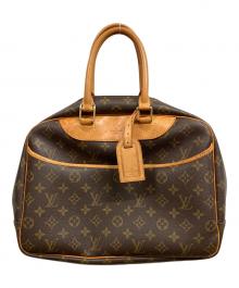 LOUIS VUITTON（ルイ ヴィトン）の古着「ハンドバッグ/ドーヴィル(ボーリングヴァニティ)」｜ブラウン
