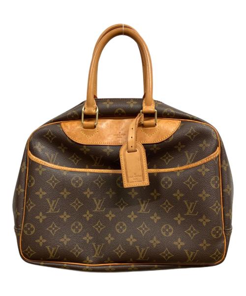 LOUIS VUITTON（ルイ ヴィトン）LOUIS VUITTON (ルイ ヴィトン) ハンドバッグ/ドーヴィル(ボーリングヴァニティ) ブラウンの古着・服飾アイテム