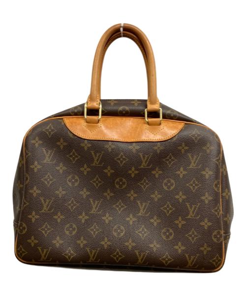 LOUIS VUITTON（ルイ ヴィトン）LOUIS VUITTON (ルイ ヴィトン) ハンドバッグ/ドーヴィル(ボーリングヴァニティ) ブラウンの古着・服飾アイテム