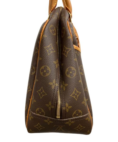 LOUIS VUITTON（ルイ ヴィトン）LOUIS VUITTON (ルイ ヴィトン) ハンドバッグ/ドーヴィル(ボーリングヴァニティ) ブラウンの古着・服飾アイテム