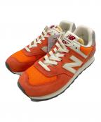 NEW BALANCEニューバランス）の古着「U574RCB」｜オレンジ