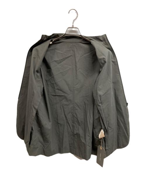 PLAIN PEOPLE（プレインピープル）PLAIN PEOPLE (プレインピープル) ノーカラージャケット カーキ サイズ:3 未使用品の古着・服飾アイテム