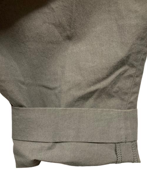 PLAIN PEOPLE（プレインピープル）PLAIN PEOPLE (プレインピープル) ノーカラージャケット カーキ サイズ:3 未使用品の古着・服飾アイテム