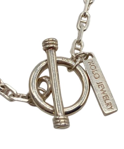 xolo jewelry（ショロ ジュエリー）XOLO JEWELRY (ショロ ジュエリー) タイニー ソリッド アンカー リンク ネックレス シルバーの古着・服飾アイテム