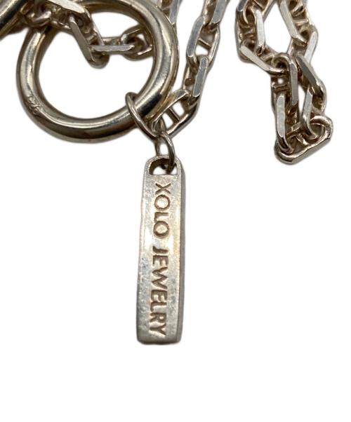 xolo jewelry（ショロ ジュエリー）XOLO JEWELRY (ショロ ジュエリー) タイニー ソリッド アンカー リンク ネックレス シルバーの古着・服飾アイテム