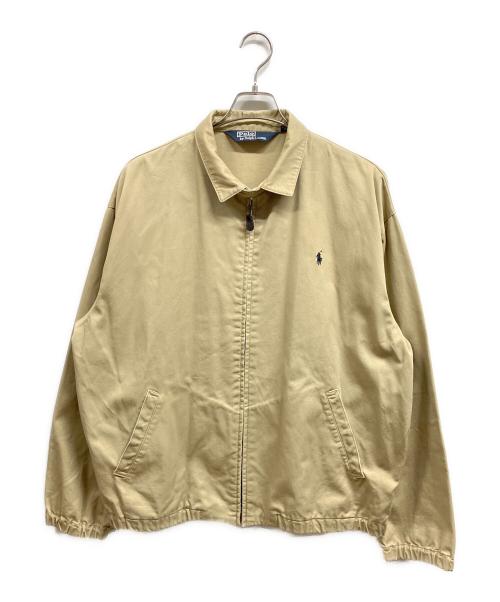 POLO RALPH LAUREN（ポロ・ラルフローレン）POLO RALPH LAUREN (ポロ・ラルフローレン) スイングトップ ベージュ サイズ:Lの古着・服飾アイテム