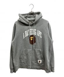A BATHING APE（アベイシングエイプ）の古着「プリントパーカー」｜グレー