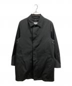 MACKINTOSH PHILOSOPHYマッキントッシュ フィロソフィー）の古着「ストレッチツイルステンカラーコート」｜ブラック