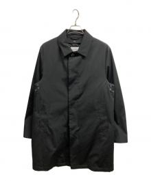 MACKINTOSH PHILOSOPHY（マッキントッシュ フィロソフィー）の古着「ストレッチツイルステンカラーコート」｜ブラック