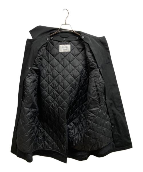 MACKINTOSH PHILOSOPHY（マッキントッシュ フィロソフィー）MACKINTOSH PHILOSOPHY (マッキントッシュ フィロソフィー) ストレッチツイルステンカラーコート ブラック サイズ:42の古着・服飾アイテム