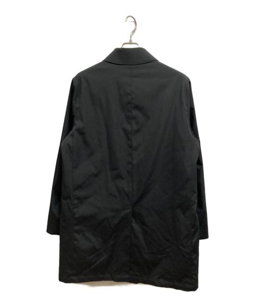 MACKINTOSH PHILOSOPHY（マッキントッシュ フィロソフィー）MACKINTOSH PHILOSOPHY (マッキントッシュ フィロソフィー) ストレッチツイルステンカラーコート ブラック サイズ:42の古着・服飾アイテム