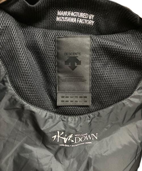 DESCENTE（デサント）DESCENTE (デサント) 水沢ダウン ブラック サイズ:Lの古着・服飾アイテム