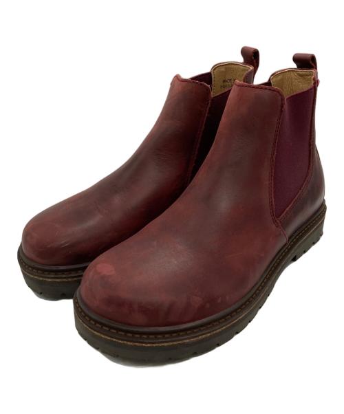 BIRKENSTOCK（ビルケンシュトック）BIRKENSTOCK (ビルケンシュトック) サイドゴアブーツ レッド サイズ:US7の古着・服飾アイテム