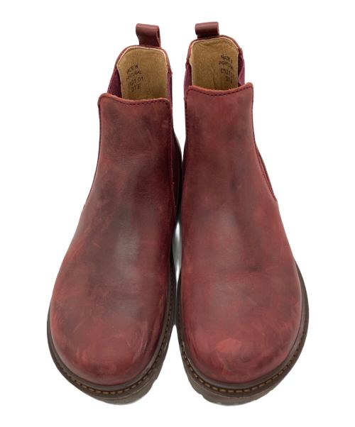 BIRKENSTOCK（ビルケンシュトック）BIRKENSTOCK (ビルケンシュトック) サイドゴアブーツ レッド サイズ:US7の古着・服飾アイテム