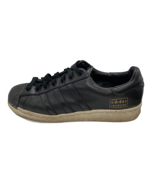 adidas（アディダス）adidas (アディダス) SUPERSTAR LUX mck75 ブラック サイズ:US8.5の古着・服飾アイテム