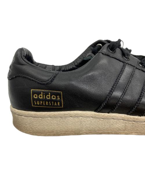 adidas（アディダス）adidas (アディダス) SUPERSTAR LUX mck75 ブラック サイズ:US8.5の古着・服飾アイテム