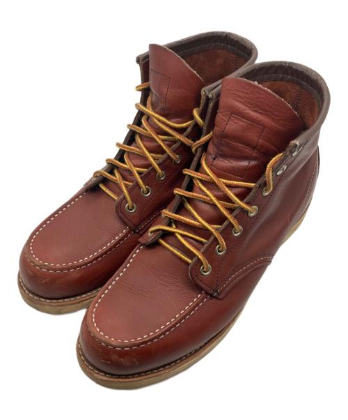 RED WING SHOES（レッドウィング）RED WING SHOES (レッドウィング) ワークブーツ ブラウン サイズ:91/2の古着・服飾アイテム