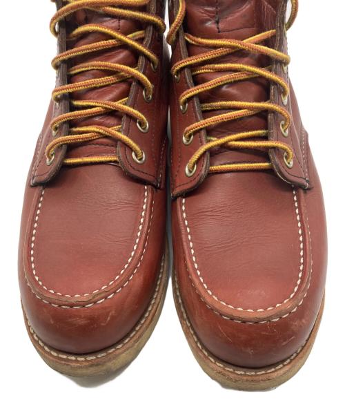 RED WING SHOES（レッドウィング）RED WING SHOES (レッドウィング) ワークブーツ ブラウン サイズ:91/2の古着・服飾アイテム