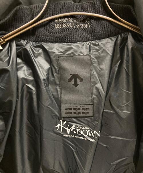 DESCENTE ALLTERRAIN（デザイント オルテライン）DESCENTE ALLTERRAIN (デザイント オルテライン) ANCHOR MIZUSAWA DOWN JACKET ブラック サイズ:Lの古着・服飾アイテム