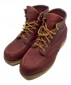 RED WING SHOESレッドウィング）の古着「ワークブーツ」｜レッドブラウン