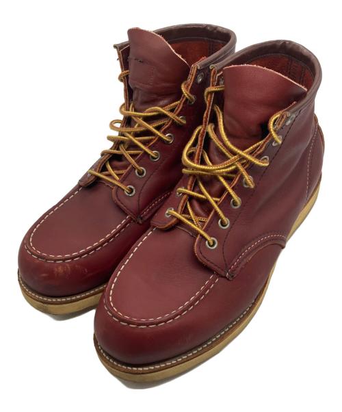 RED WING SHOES（レッドウィング）RED WING SHOES (レッドウィング) ワークブーツ レッドブラウン サイズ:9 2Eの古着・服飾アイテム