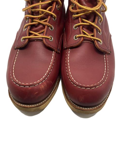 RED WING SHOES（レッドウィング）RED WING SHOES (レッドウィング) ワークブーツ レッドブラウン サイズ:9 2Eの古着・服飾アイテム