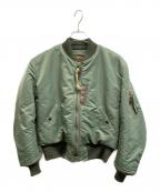 BUZZ RICKSON'Sバズリクソンズ）の古着「TYPE MA-1 “LION UNIFORM INC.”」｜グリーン