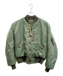 BUZZ RICKSON'S（バズリクソンズ）の古着「TYPE MA-1 “LION UNIFORM INC.”」｜グリーン