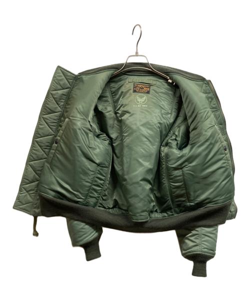 BUZZ RICKSON'S（バズリクソンズ）BUZZ RICKSON'S (バズリクソンズ) TYPE MA-1 “LION UNIFORM INC.” グリーン サイズ:Mの古着・服飾アイテム