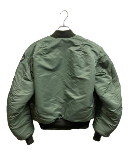 BUZZ RICKSON'S（バズリクソンズ）BUZZ RICKSON'S (バズリクソンズ) TYPE MA-1 “LION UNIFORM INC.” グリーン サイズ:Mの古着・服飾アイテム