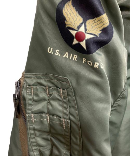 BUZZ RICKSON'S（バズリクソンズ）BUZZ RICKSON'S (バズリクソンズ) TYPE MA-1 “LION UNIFORM INC.” グリーン サイズ:Mの古着・服飾アイテム
