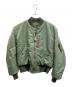 BUZZ RICKSON'S（バズリクソンズ）の古着「TYPE MA-1 “LION UNIFORM INC.”」｜グリーン