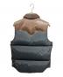 ROOKY MOUNTAIN (ロッキーマウンテン) WAREHOUSE (ウエアハウス) NYLON CHRISTY VEST ブラック×ブラウン サイズ:38：35000円