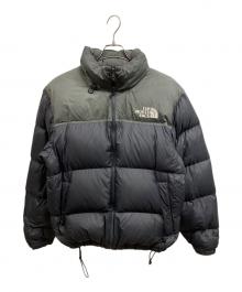 THE NORTH FACE（ザ ノース フェイス）の古着「ヌプシジャケット」｜ブラック×カーキ