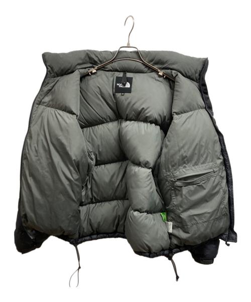 THE NORTH FACE（ザ ノース フェイス）THE NORTH FACE (ザ ノース フェイス) ヌプシジャケット ブラック×カーキ サイズ:Mの古着・服飾アイテム