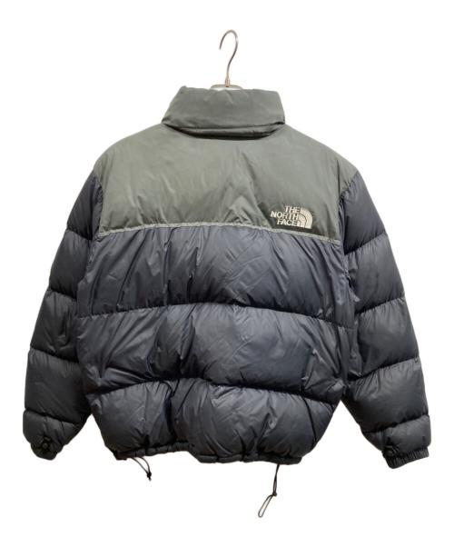THE NORTH FACE（ザ ノース フェイス）THE NORTH FACE (ザ ノース フェイス) ヌプシジャケット ブラック×カーキ サイズ:Mの古着・服飾アイテム