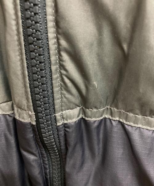 THE NORTH FACE（ザ ノース フェイス）THE NORTH FACE (ザ ノース フェイス) ヌプシジャケット ブラック×カーキ サイズ:Mの古着・服飾アイテム