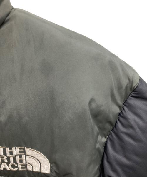 THE NORTH FACE（ザ ノース フェイス）THE NORTH FACE (ザ ノース フェイス) ヌプシジャケット ブラック×カーキ サイズ:Mの古着・服飾アイテム