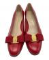 Salvatore Ferragamo (サルヴァトーレ フェラガモ) ヴァラリボンパンプス/	Salvatore Ferragamo レッド サイズ:7：7000円