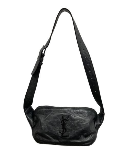 Saint Laurent Paris（サンローランパリ）Saint Laurent Paris (サンローランパリ) ボディバッグ ブラックの古着・服飾アイテム