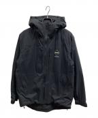 F.C.R.B.エフシーレアルブリストル）の古着「INSULATION PADDED HOODED JACKET」｜ブラック