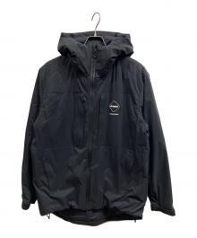 F.C.R.B.（エフシーレアルブリストル）の古着「INSULATION PADDED HOODED JACKET」｜ブラック